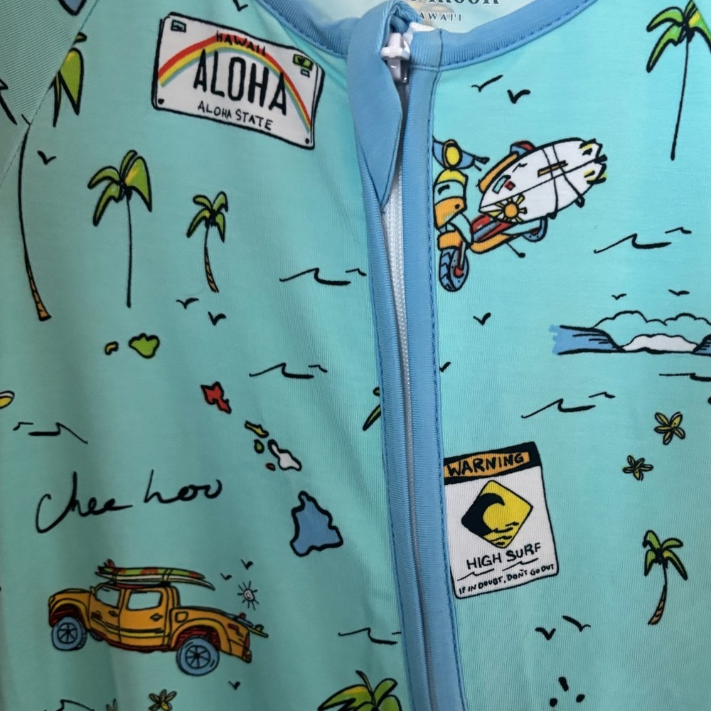 Coco Moon Hawaii print onesie - Picture 5 of 5